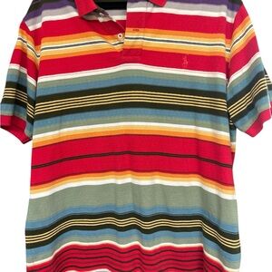 Vintage Polo‎ Ralph Lauren Southwestern Blanket Polo Shirt Sz XL